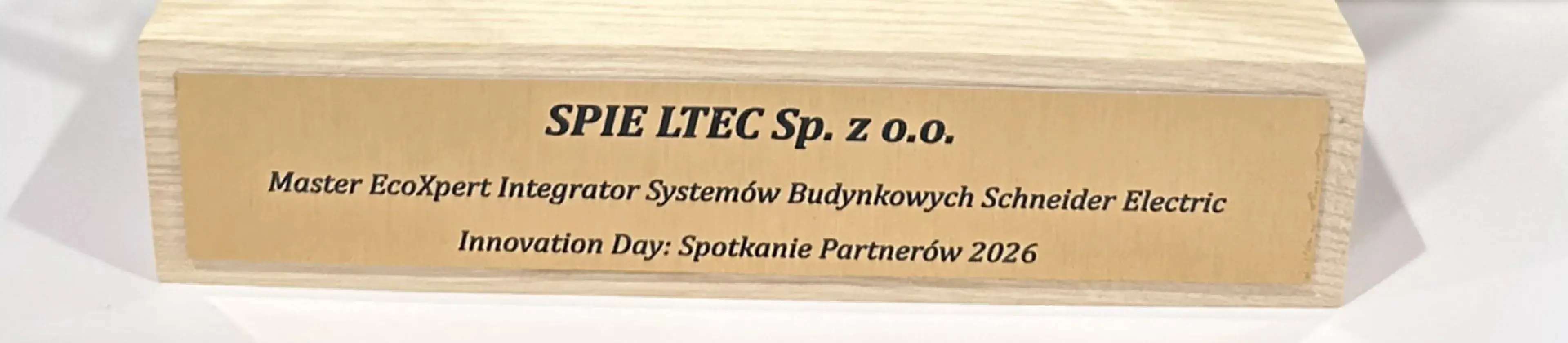 Wyróżnienie certyfikatem Schneider Electric