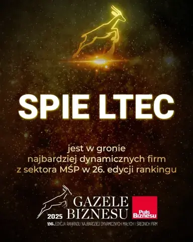 SPIE LTEC Technologie w gronie laureatów Gazel Biznesu 2025