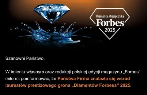 SPIE LTEC Technologie w gronie laureatów Diamentów Forbesa 2025