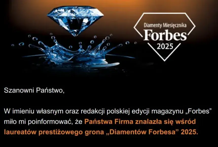 SPIE LTEC Technologie w gronie laureatów Diamentów Forbesa 2025